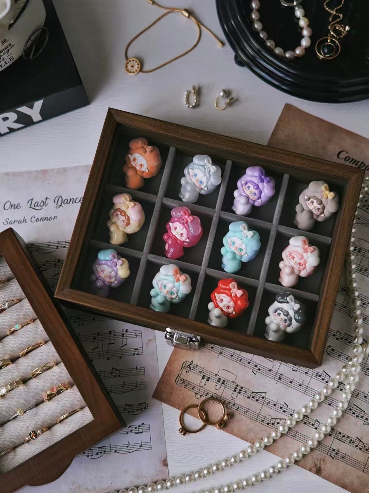 Yooki Moe Tsubu Candy Bomb Blind Box Figures – Mini PVC Collectibles, 4pcs Random Set