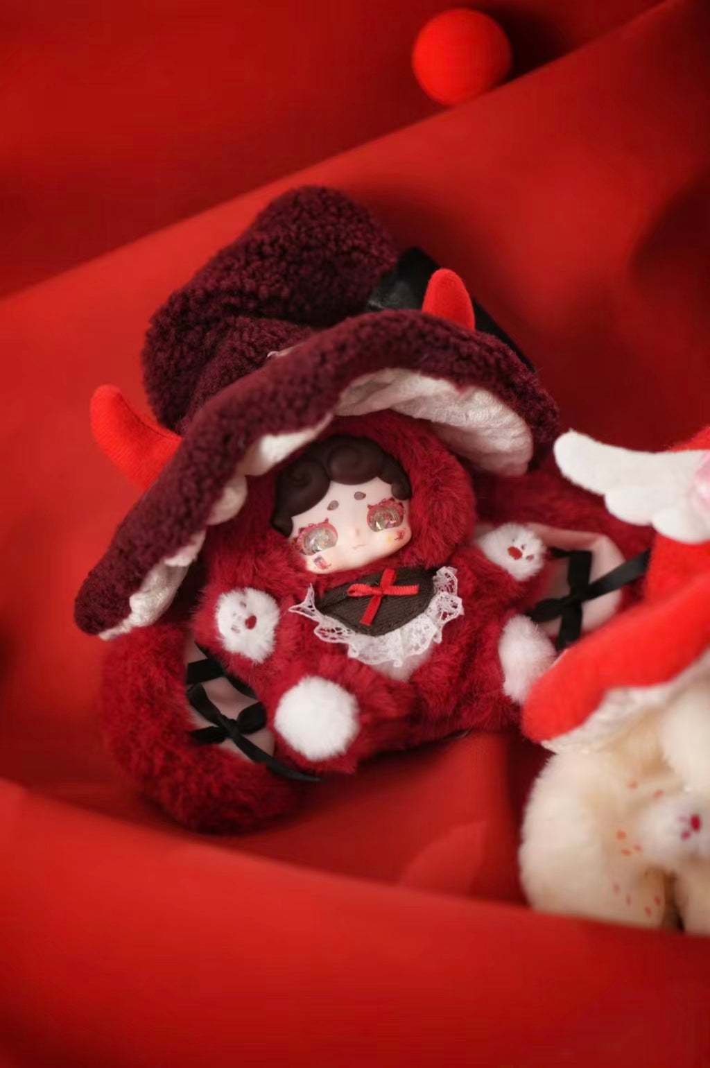 Lucky Deer Nai Good Night Bunny “Witch’s Letter” Series Plush Blind Box – Soft Wizard Bunny Mascot with Magic Hat (6 Regular + 2 Secret Designs)