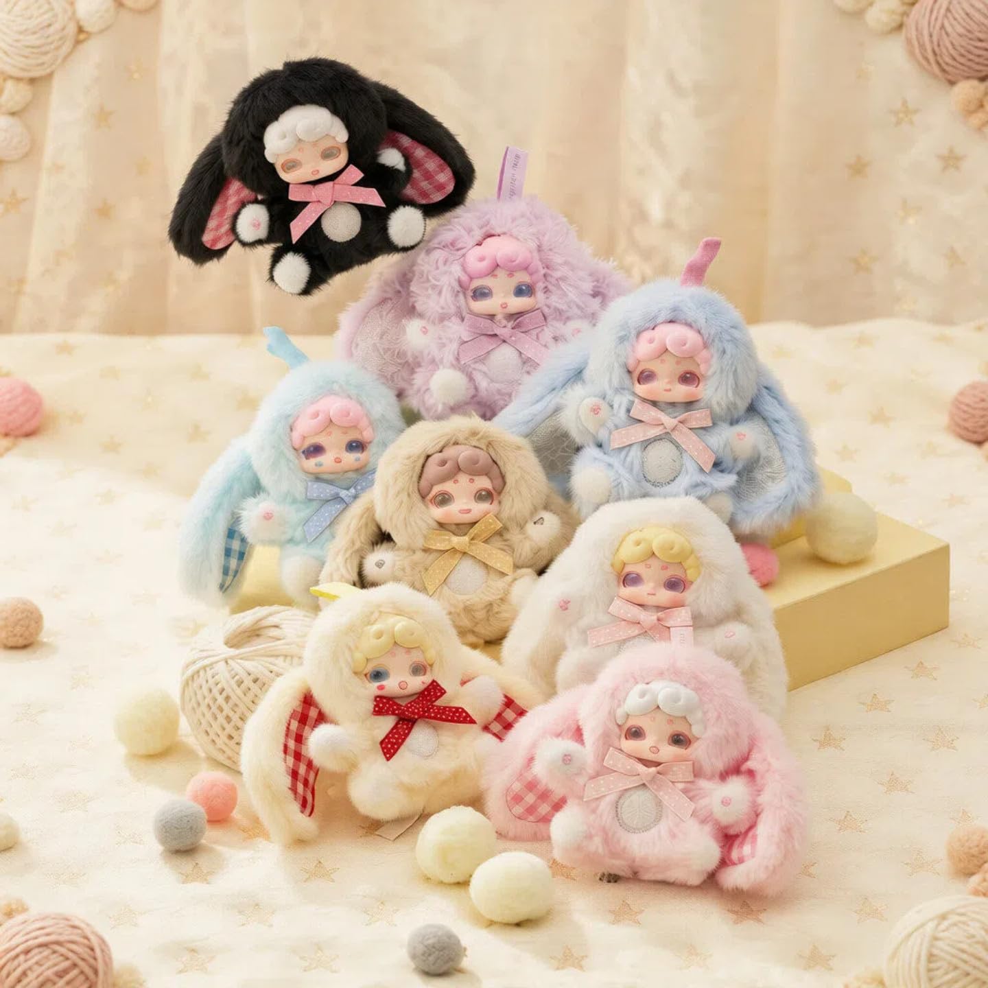 Lucky Deer Nai Sweetheart Baby Blind Box Plush – 10cm Mini