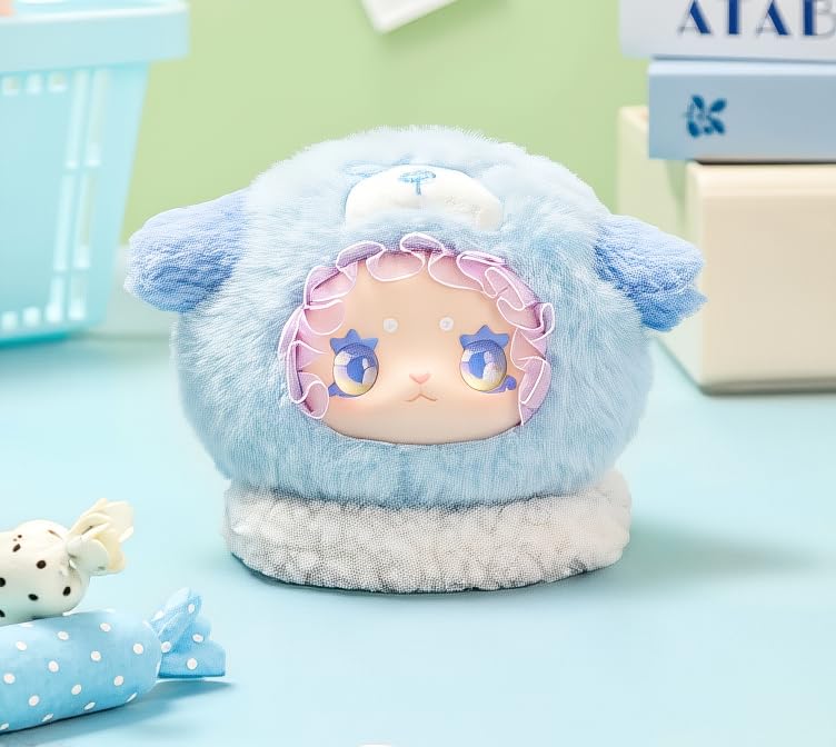 LOVELY EMMA RUA ZOO Plush Animal Blind Box | Official Authentic | 6 Regular + 3 Secret Figures (Random 1) | Designer Toy Collectible Desk Decor Christmas Birthday Gift