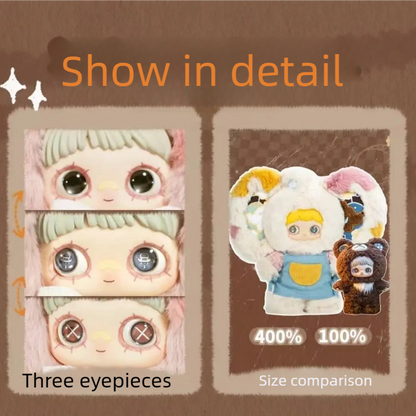 Maymei Amusement Park Ruins 400% Plush Blind Box