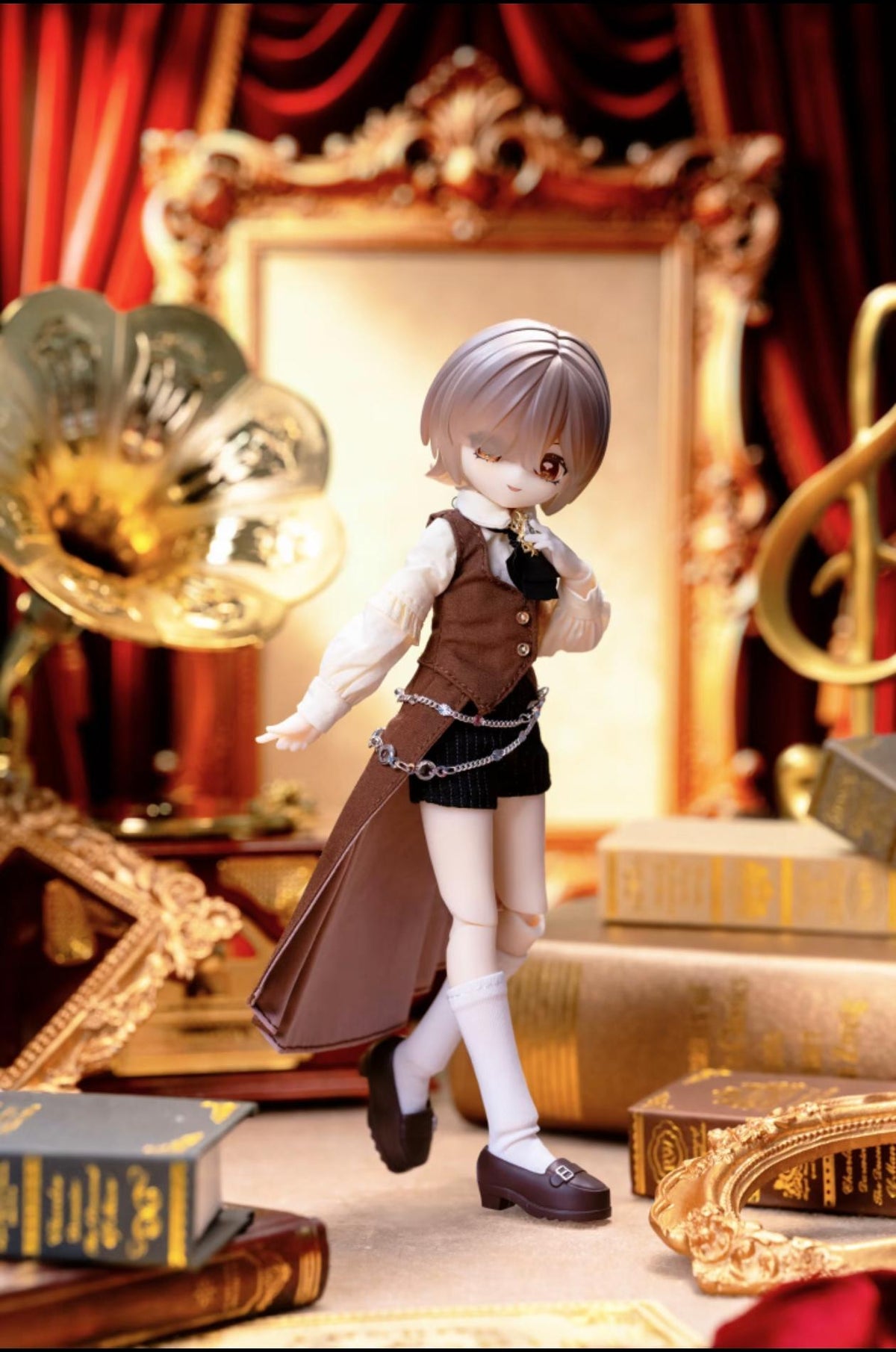 失控軌跡-輪廻シリーズ BJD ブラインドドール 1/8スケール 約20cm 全身可動 着せ替え人形（ランダム1体）