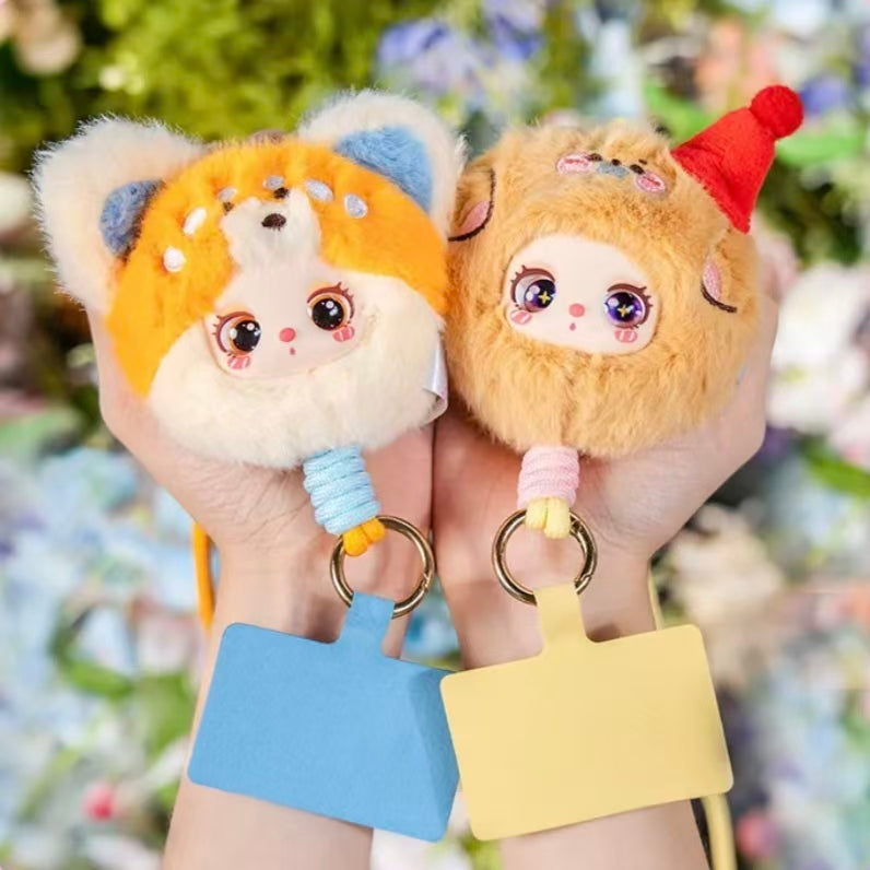 Liila Zoo Mini Plush Phone Strap Blind Box | 8cm Cute Animal Keychain & Bag Charm | 12 Designs + Secret | Gift Ready