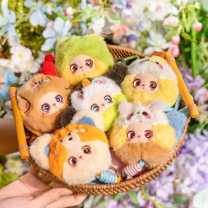 Liila Zoo Mini Plush Phone Strap Blind Box | 8cm Cute Animal Keychain & Bag Charm | 12 Designs + Secret | Gift Ready
