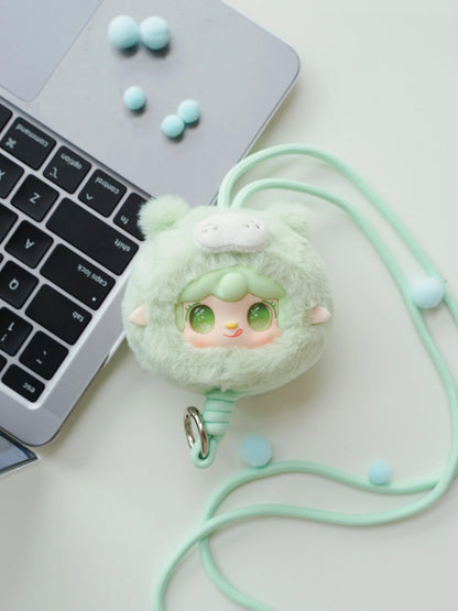 Yooki MINI ZOO 7th Generation Series Plush Animal Phone Strap Blind Box Official Edition Approx. 7.5cm Soft Plush Collectible Charms 8 Regular Designs + 1 Secret Edition Perfect for Phone Decor and Gifting