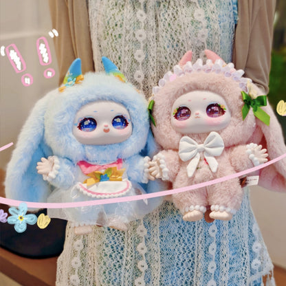 Smamel “Mist” Series 400% Large-Scale Designer Blind Box｜Fantasy Plush Characters × Dreamy Fog-Inspired Design Official Licensed Product｜8 Regular Designs + 1 Secret｜Random Blind Box Collectible Display