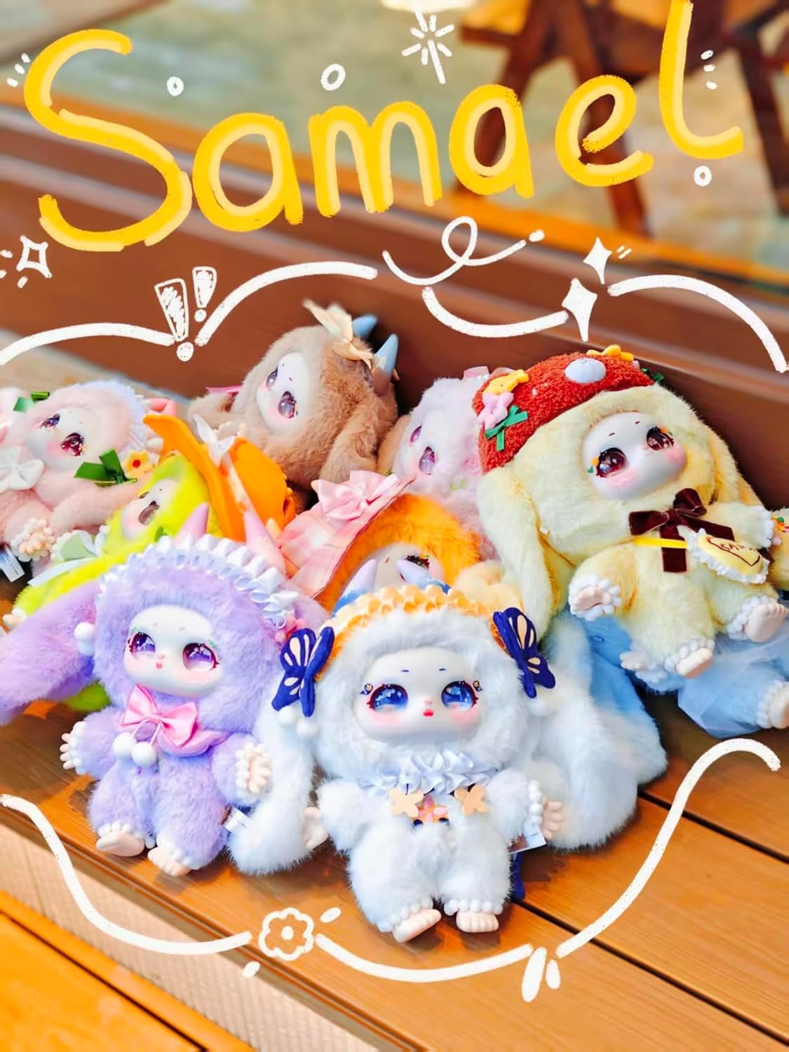 Smamel “Mist” Series 400% Large-Scale Designer Blind Box｜Fantasy Plush Characters × Dreamy Fog-Inspired Design Official Licensed Product｜8 Regular Designs + 1 Secret｜Random Blind Box Collectible Display