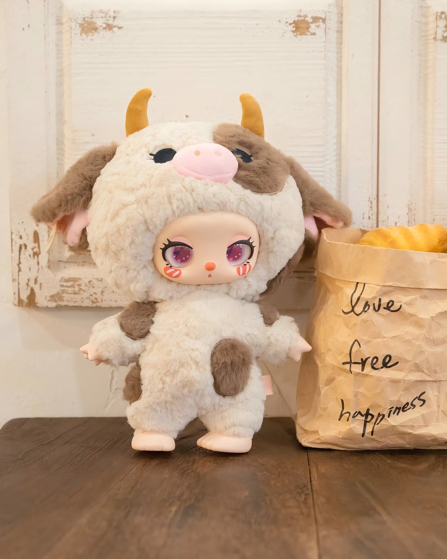 LIILA TOYS Zoo 600% Series Plush Blind Box | Designer Toy Style · 600% Oversized Figure | Soft Animal Costume Design with Glossy Doll Eyes & Sculpted Face | 12 Styles | Perfect for Gifts & Desk Display