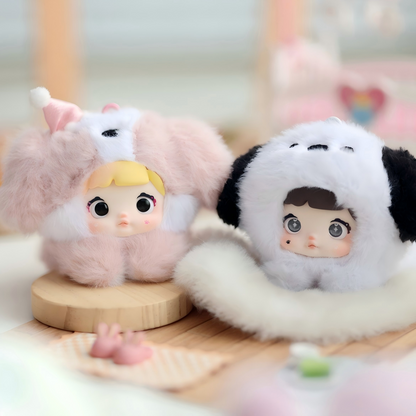 Nommi Plush Baby Series Blind Box｜Cute Mini Figures (8-9.5cm)｜8 Types + 2 Secret｜Perfect for Gifts｜Random Delivery of 1 Item