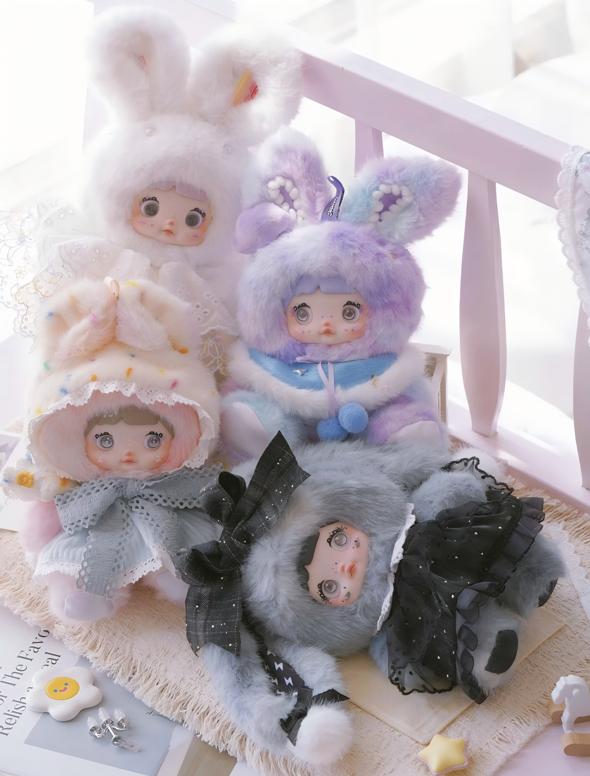 Nommi Weather Forecast Series Plush Blind Box｜Fine Embroidery/3D Hood/Luxury Plush｜Random 1 of 6+1 Secret｜Perfect for Collecting, Decor, or Gifting