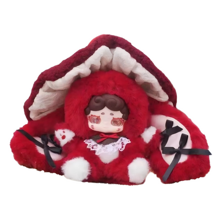 Lucky Deer Nai Good Night Bunny “Witch’s Letter” Series Plush Blind Box – Soft Wizard Bunny Mascot with Magic Hat (6 Regular + 2 Secret Designs)