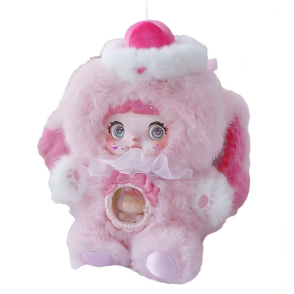 Nommi Sweet Bite Series Kawaii Plush Doll | Dessert-Themed Blind Box Collectible Plush with Movable Eyes & Mini Doll