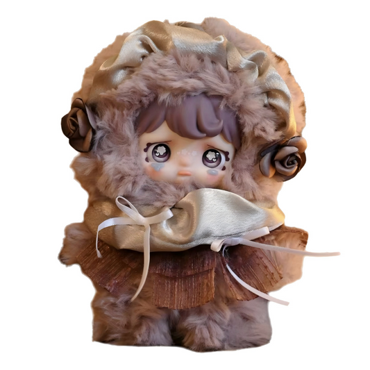 Yomi Rose Nocturne Blind Box Plush – 12cm Vinyl Face Doll with Interchangeable Eyes & Outfit