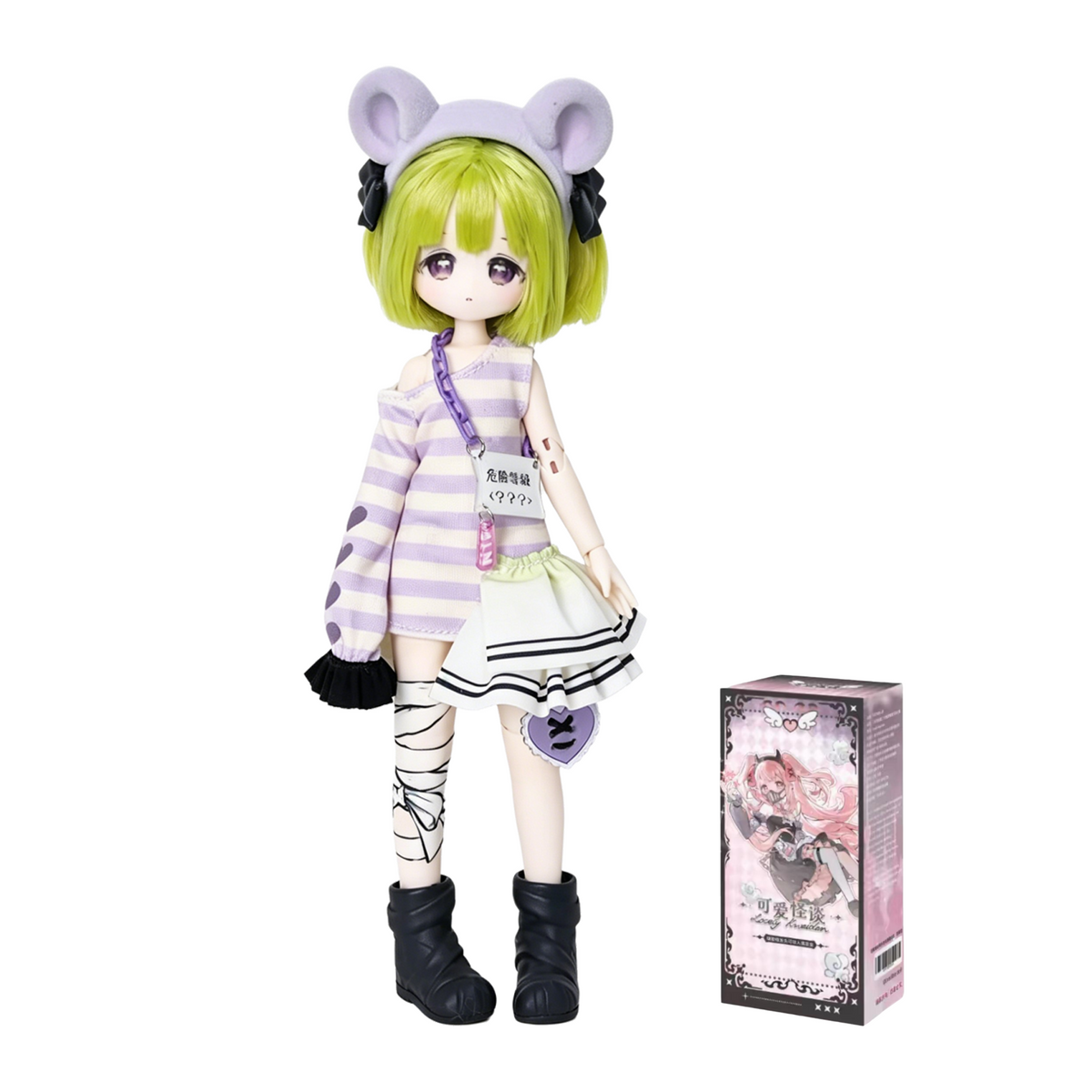可愛い怪談シリーズ BJD ブラインドドール 1/8スケール 約20cm 全身可動 植毛ヘア 着せ替え人形（ランダム1体）