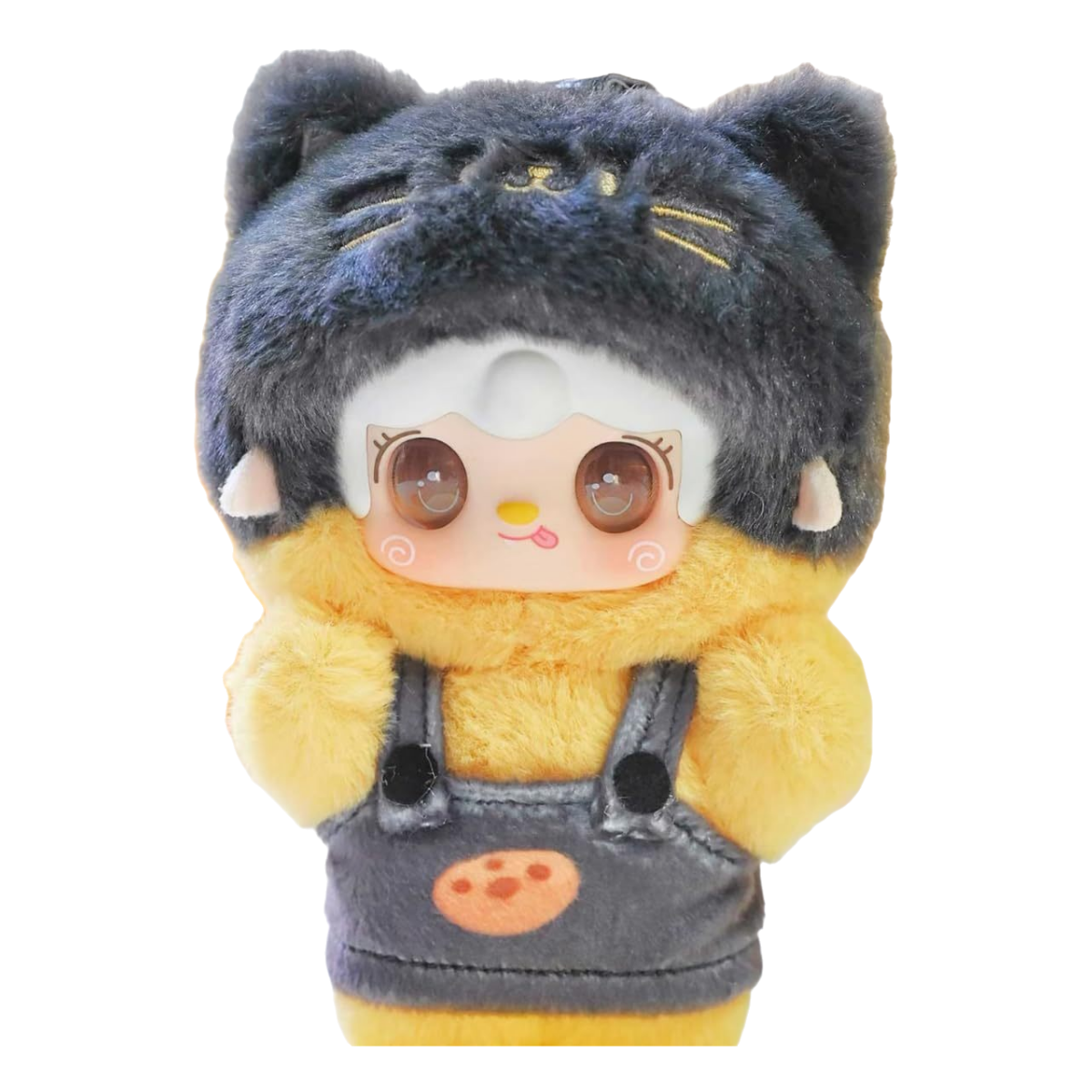 Yooki Meow Summer Party Plush Blind Box – 12cm Cat-Ear Plush Mascot, Random 1 Design, Collectible Decor
