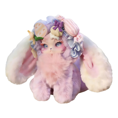 Bunny Dragon Gen 4 Sweet Honey Star Plush Blind Box | Vinyl Face Soft Plush Doll | 18cm | 6 Designs + Secret | Cute Gift