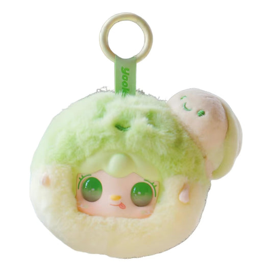Yooki Ocean Baby Plush Keychain | Blind Box Collectible Mini Mascot | Soft Plush & PVC Face, 10 Characters