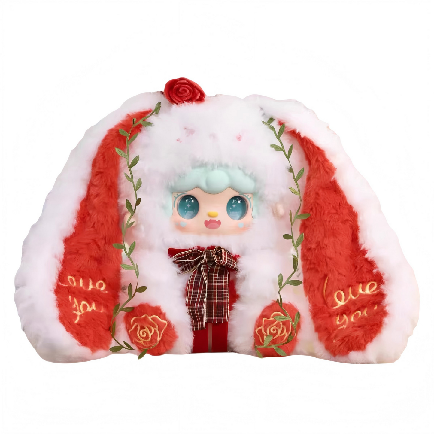 Yooki 400% “Bunny Blossom Notes” Plush Blind Box | 35cm Large Bunny Plush with Long Fur & Vinyl Face | 6 Designs + 1 Secret Edition