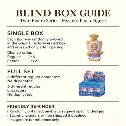 Maymei Twin Realm Plush Blind Box