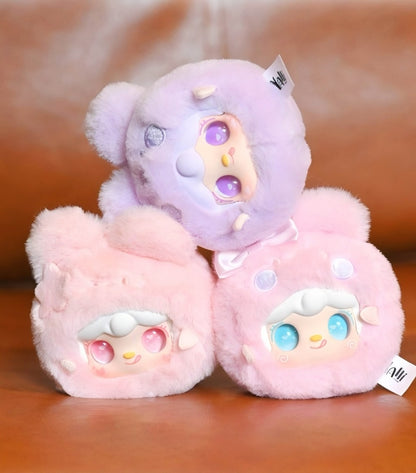 Yooki Moe Rabbit Plush Blind Box – 6–8cm Plush Mascot, Random 1 of 9 Designs, Collectible Desk Decor