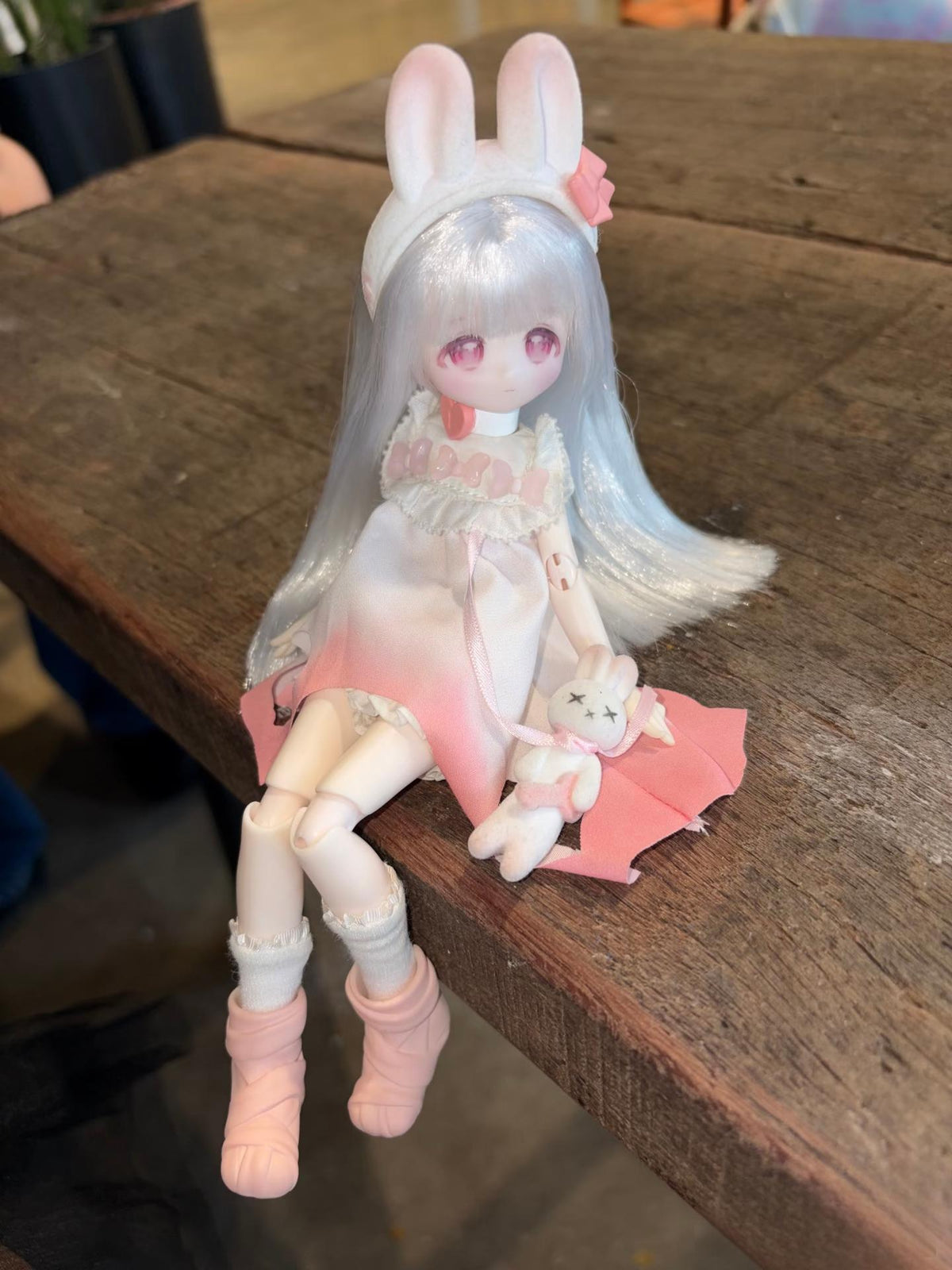 可愛い怪談シリーズ BJD ブラインドドール 1/8スケール 約20cm 全身可動 植毛ヘア 着せ替え人形（ランダム1体）