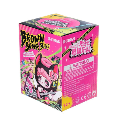 INGS PENGPENG Brown Sugar Band Plush Blind Box – Music Designer Collectibles (8 Regular + 1 Secret)