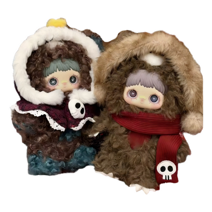 MayMei Winter Spooky Series Plush Blind Box Figurines｜Approx. 20–22cm｜Winter Limited Edition Birthday Gift Christmas Style｜7 styles available, 1 randomly selected｜Collectible Decoration