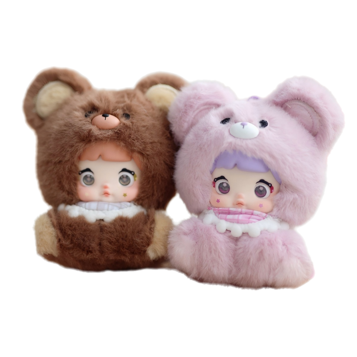 Nommi Plush Baby Series Blind Box｜Cute Mini Figures (8-9.5cm)｜8 Types + 2 Secret｜Perfect for Gifts｜Random Delivery of 1 Item