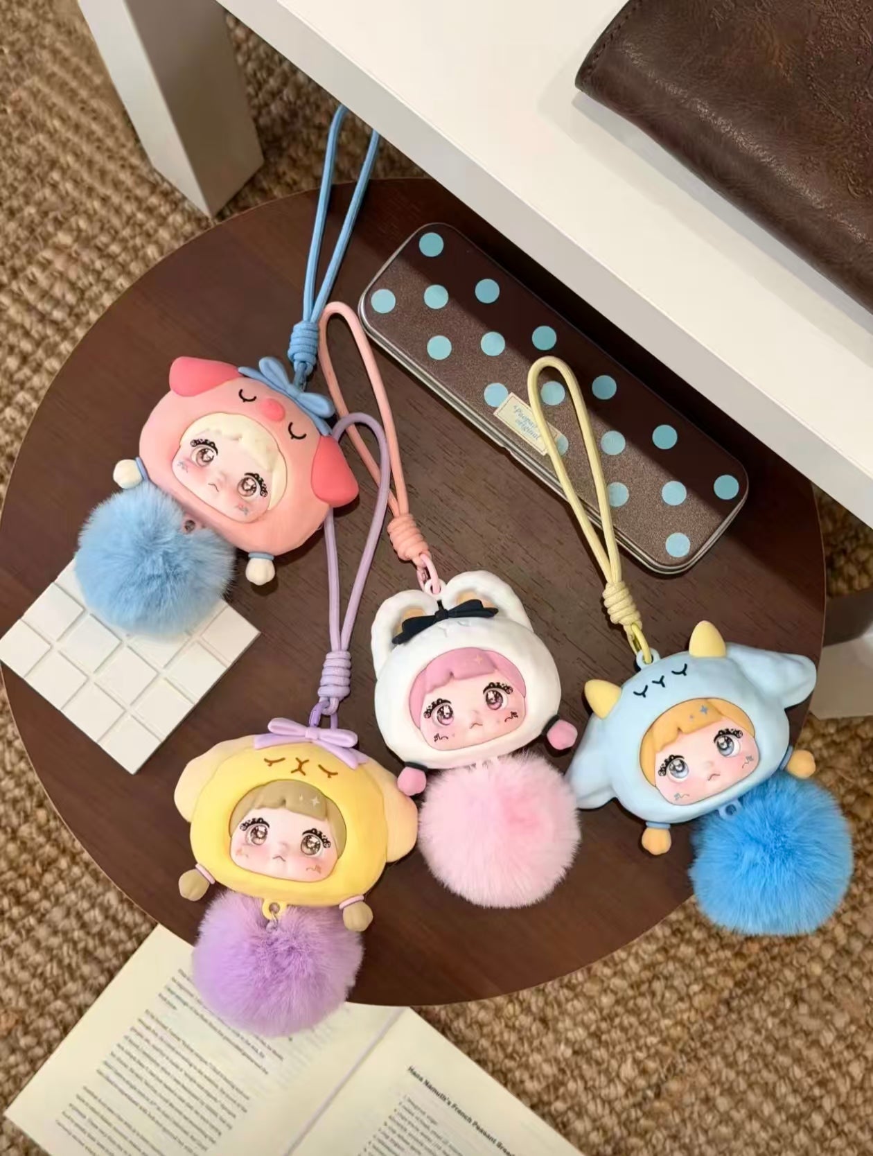 Nommi Forest Melody Silicone Earbud Case | Plush Animal Keychain Blind Box (6 Designs + Secret)