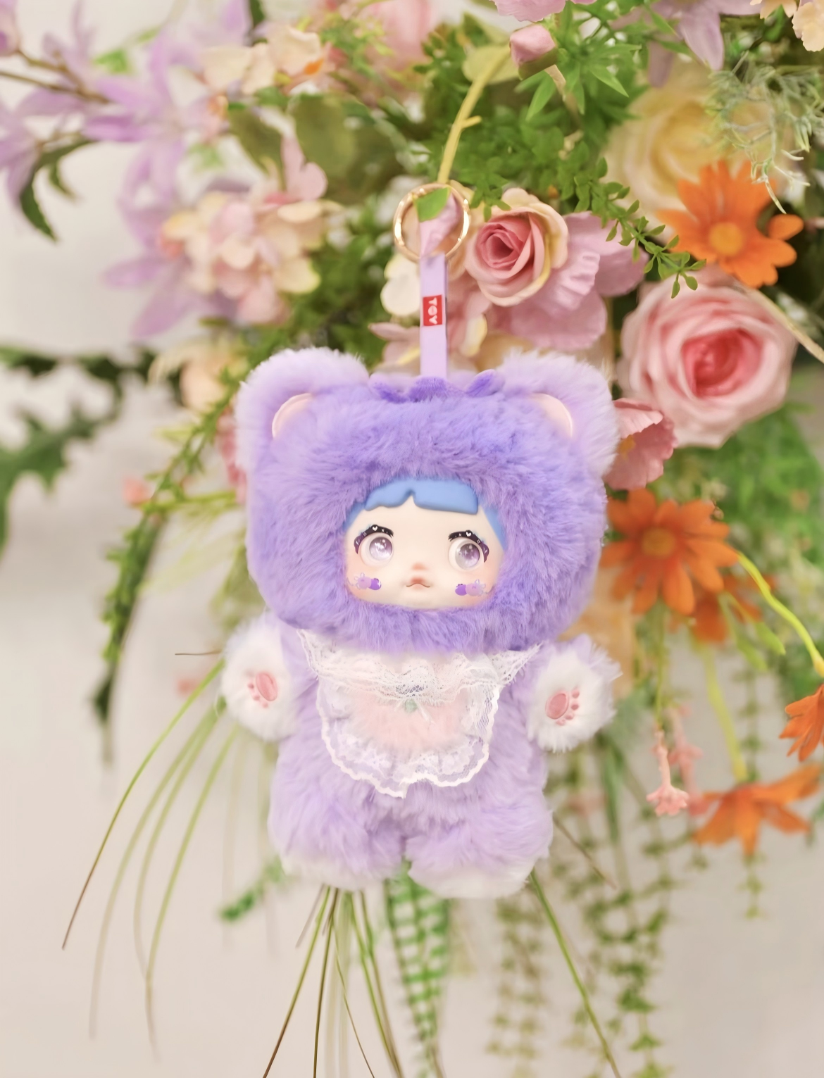 Nommi "Interesting Fruit" Series｜Official Plush Doll｜Fruit x Animal Design, Fine Embroidery, Luxury Plush｜Rotating Eyes for Expression Change｜Blind Box/Full Set｜Perfect for Birthday/Christmas Gifts (Random 1)