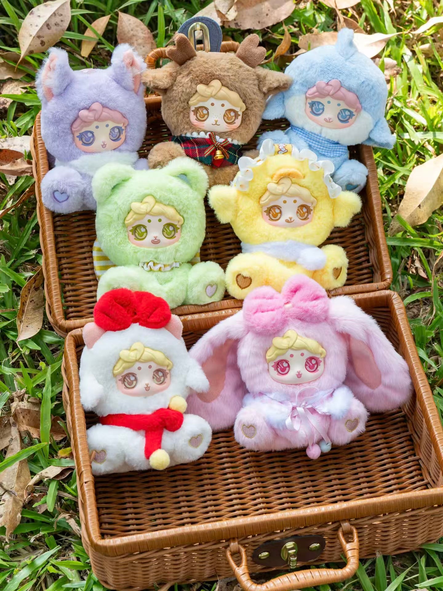 INGS PENGPENG Animal Diary Plush Blind Box – Cute Designer Collectibles (6 Regular + 1 Secret)