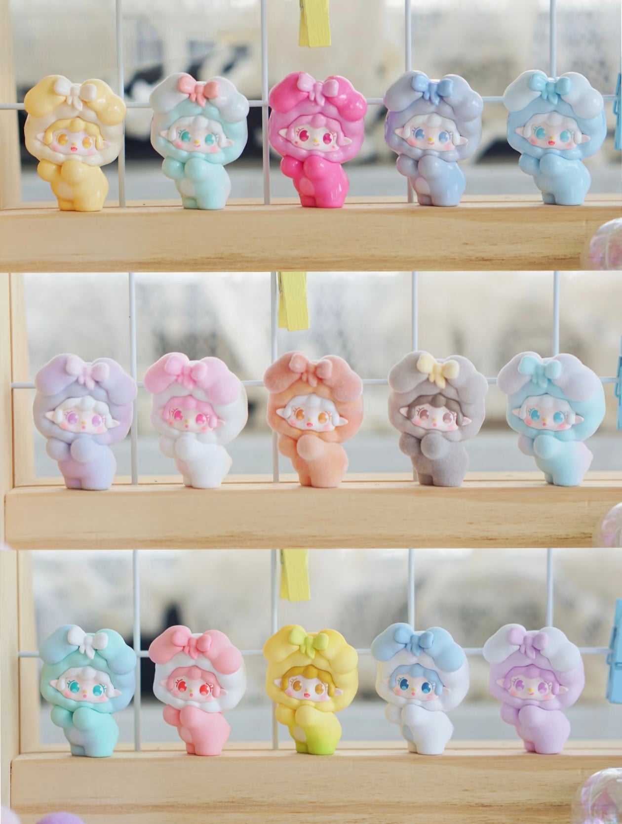 Yooki Moe Tsubu Candy Bomb Blind Box Figures – Mini PVC Collectibles, 4pcs Random Set