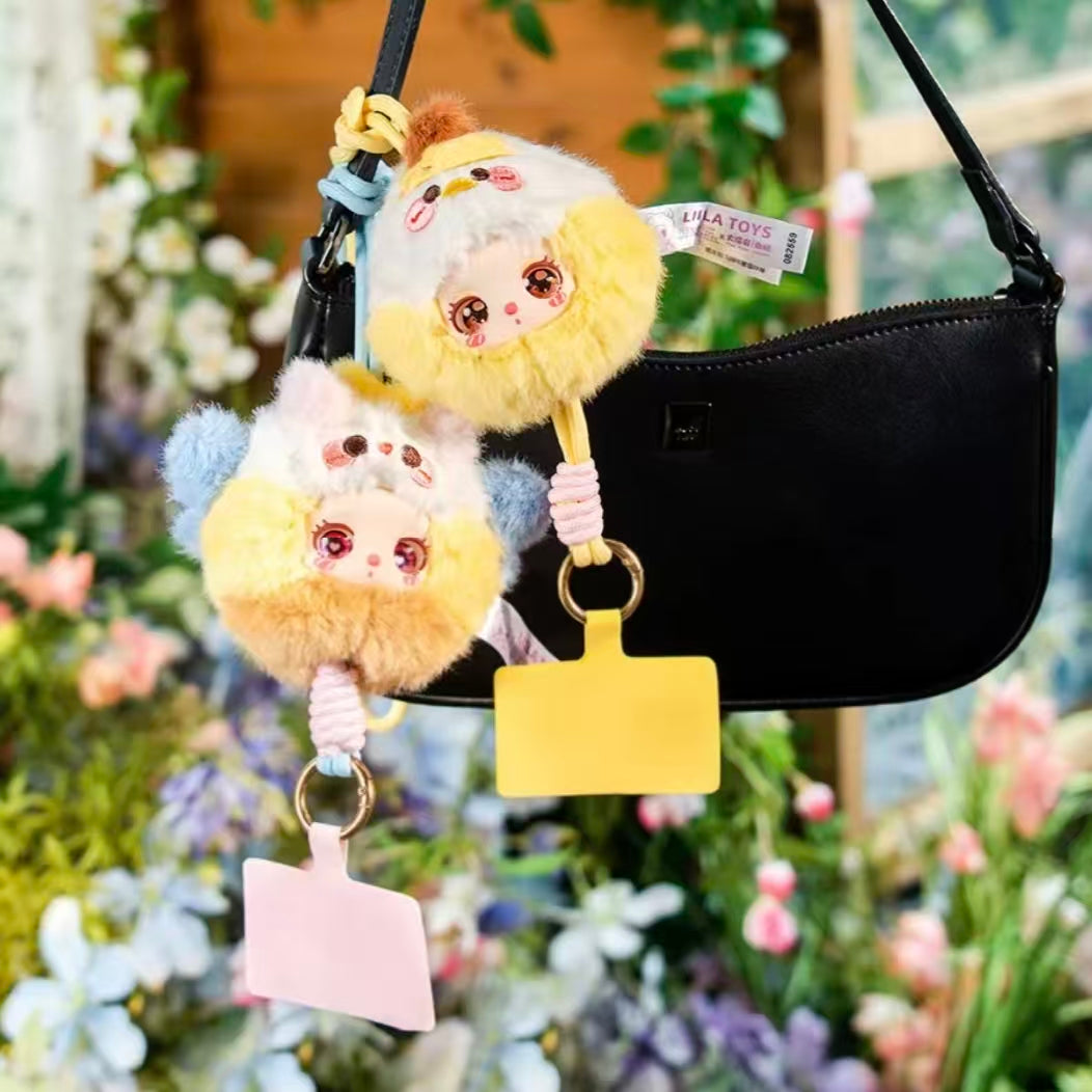 Liila Zoo Mini Plush Phone Strap Blind Box | 8cm Cute Animal Keychain & Bag Charm | 12 Designs + Secret | Gift Ready
