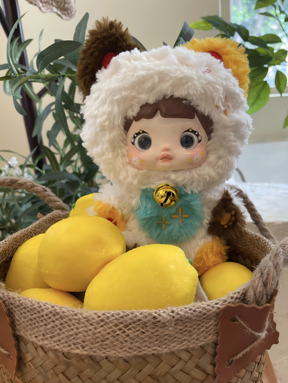 Nomm「Cute Never Closing」系列絨毛盲盒，全部7款，16-18cm，聖誕/生日禮物、收藏或桌面擺飾首選（隨機款）