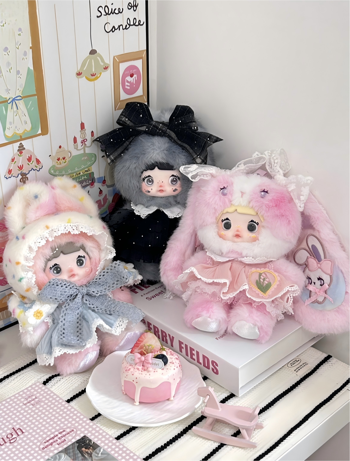 Nommi Weather Forecast Series Plush Blind Box｜Fine Embroidery/3D Hood/Luxury Plush｜Random 1 of 6+1 Secret｜Perfect for Collecting, Decor, or Gifting