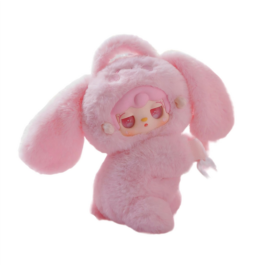 Yooki 8th Generation “I’m Here With You” Series Plush Coin Pouch Blind Box Official Edition Approx. 21cm Soft Healing Texture with Keychain Charm 6 Regular Designs plus 1 Secret Edition Perfect for Collecting and Gifting