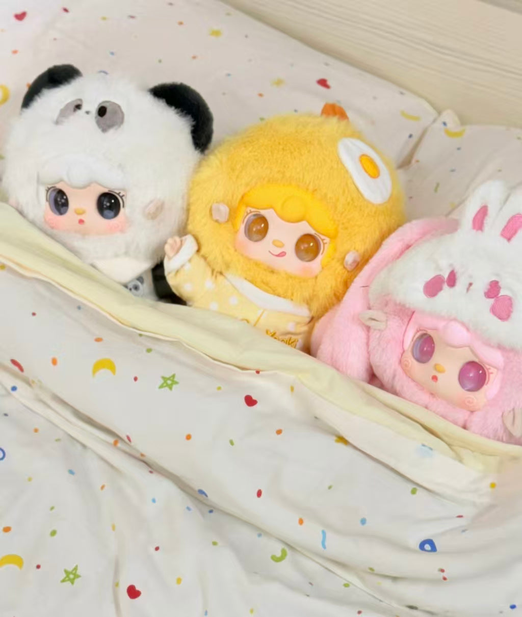 Yooki Cute Pet Dreams Plush | 30cm Big Size Collectible | 6 Designs + Secret & Surprise | Soft & Fluffy Animal Mascots