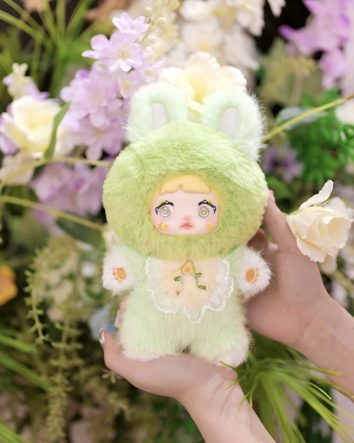 Nommi "Interesting Fruit" Series｜Official Plush Doll｜Fruit x Animal Design, Fine Embroidery, Luxury Plush｜Rotating Eyes for Expression Change｜Blind Box/Full Set｜Perfect for Birthday/Christmas Gifts (Random 1)