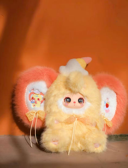 LIILA 600% Large Plush Elephant & Bunny V3 – 36cm Shiny Silver Thread Designer Plush | Blind Box Collectible