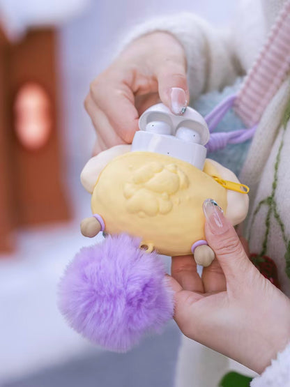 Nommi Forest Melody Silicone Earbud Case | Plush Animal Keychain Blind Box (6 Designs + Secret)