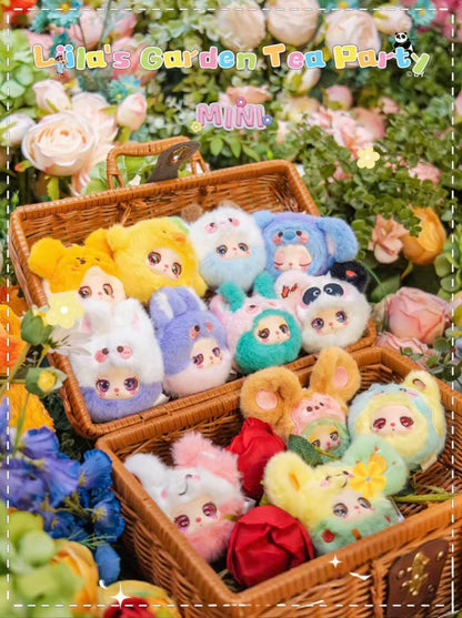 LIILA Garden Tea Party MINI Plush Keychain Blind Box | Fruit Animal Kawaii Collectibles