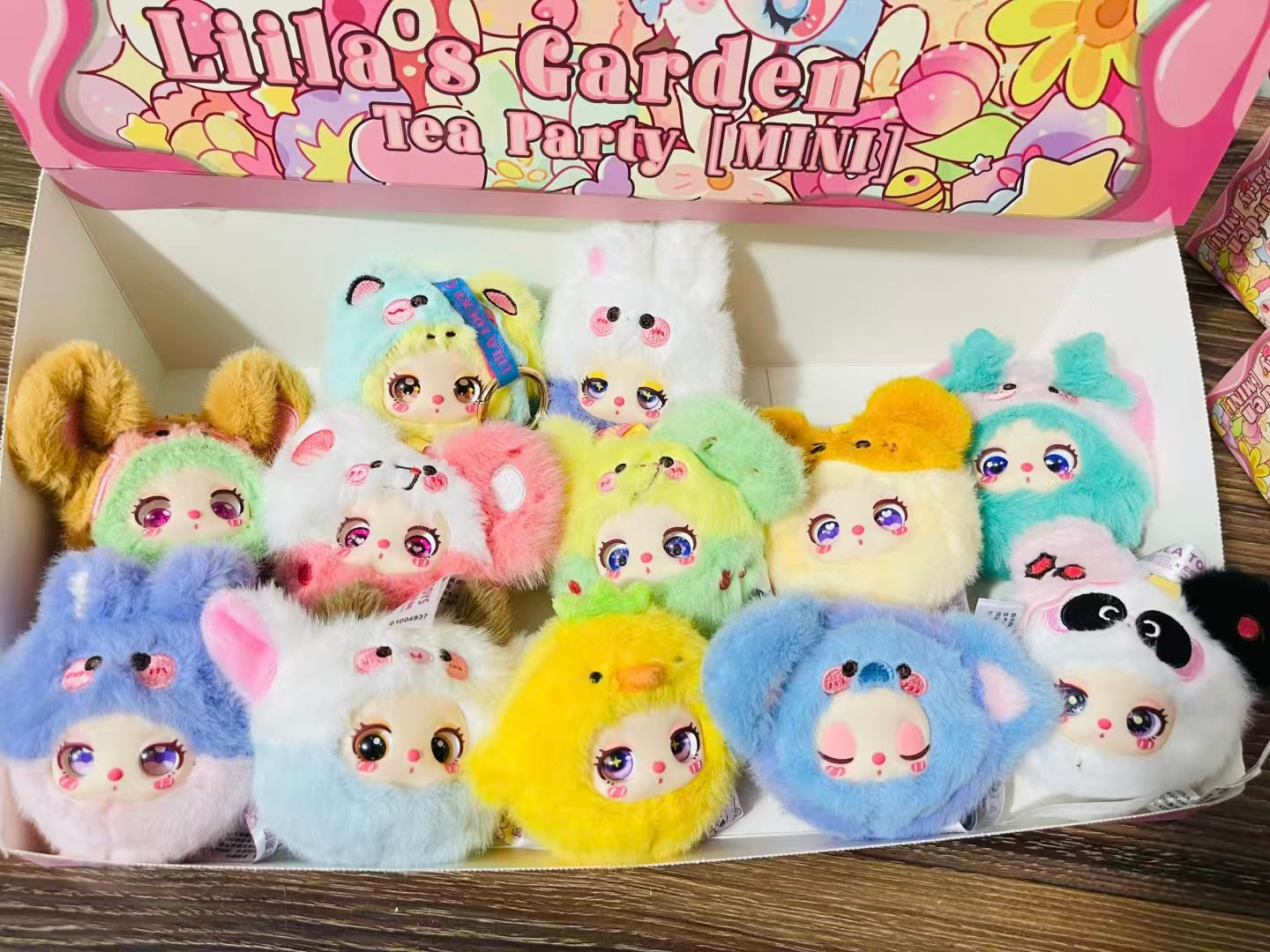 LIILA Garden Tea Party MINI Plush Keychain Blind Box | Fruit Animal Kawaii Collectibles