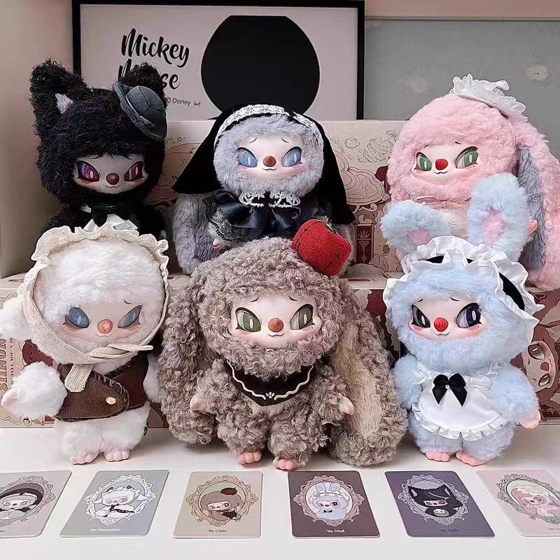 SIINONO I Want to Tell You a Secret Plush Blind Box | Soft Jointed Plush Doll with Changeable Outfit & Magnetic Hat | 6 Regular Designs + 1 Secret