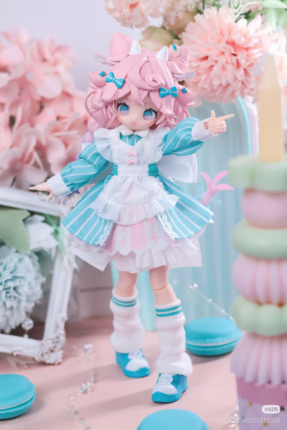 Sugary Girls シリーズ MJD ブラインドドール 1/8スケール 約18cm 可動関節 着せ替え人形（ランダム1体）
