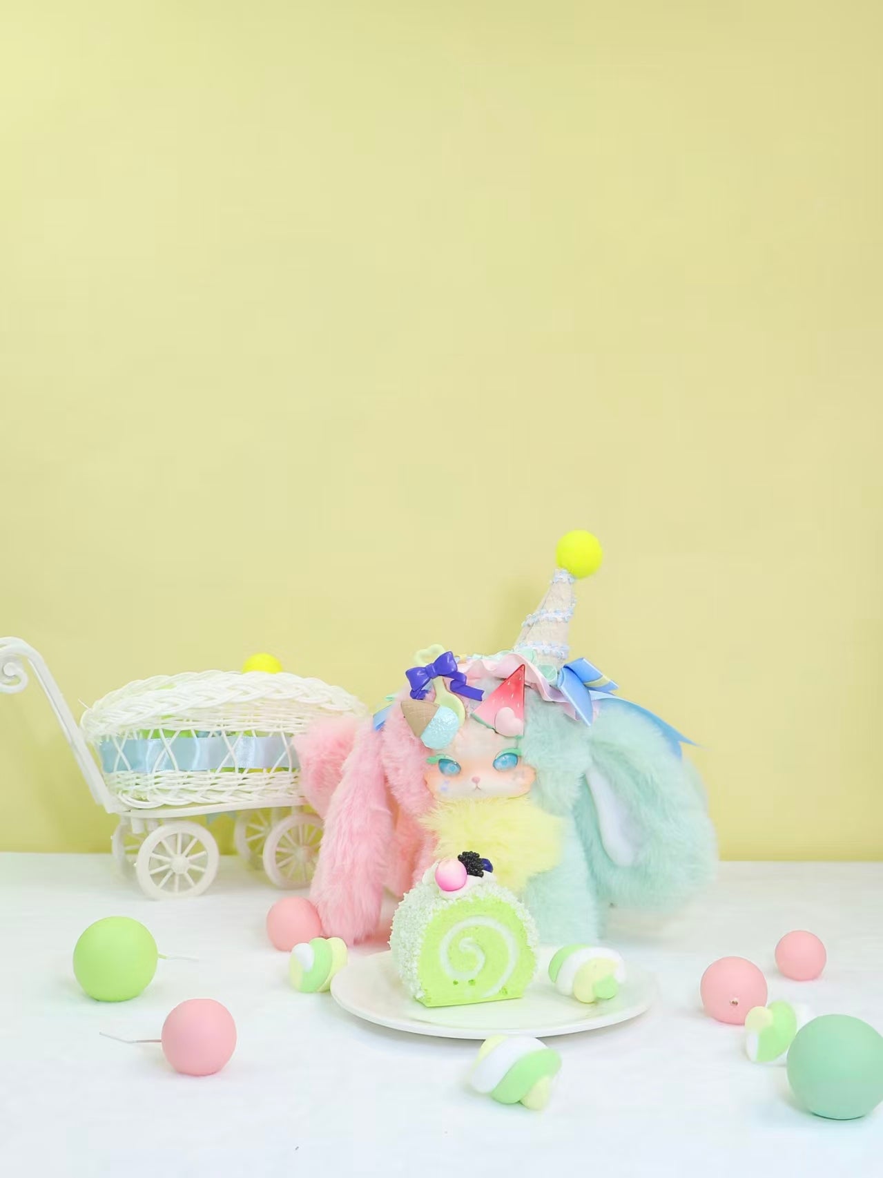 Bunny Dragon Gen 4 Sweet Honey Star Plush Blind Box | Vinyl Face Soft Plush Doll | 18cm | 6 Designs + Secret | Cute Gift