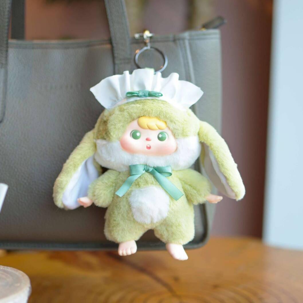 Miyee Official Animal Cafe Series Blind Box Figure｜PVC & Plush Collectible Toy｜16cm Cute Mascot｜6 Designs + 1 Secret (1/96) Random｜Desk Decor & Collection｜Perfect Christmas & Birthday Gift