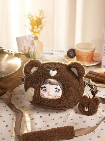 Nommi Cute Storage Bag Blind Box – Random 1 Design, 6 Regular + 1 Secret (1:6 / 1:60), Collectible Crossbody Bag