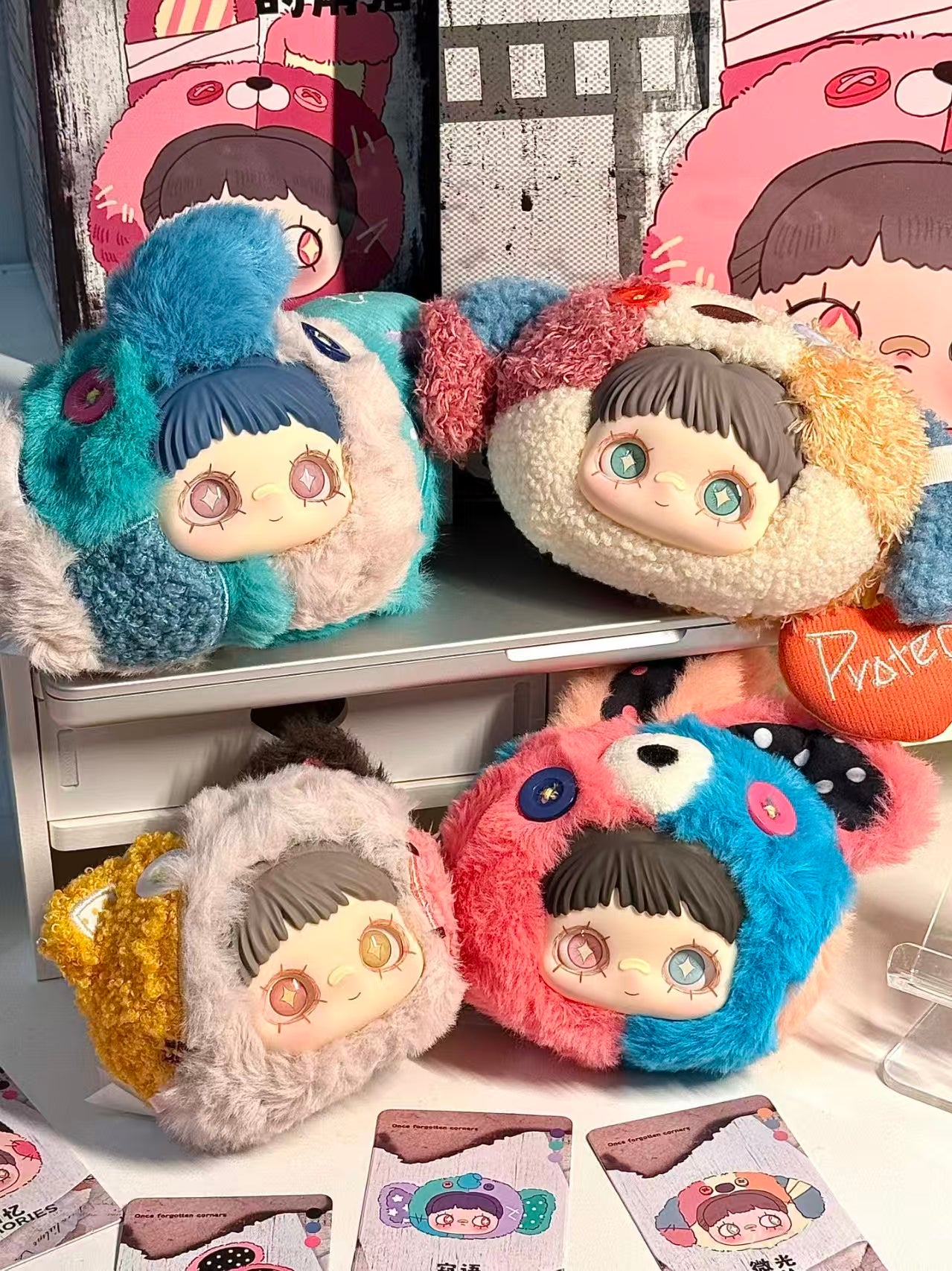 MayMei Forgotten Corners Series Plush Blind Box – 12cm Designer Toy Mascot