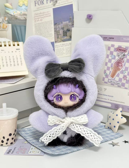 Lilina Floral Dream Whisper Plush Blind Box – 15cm Pastel Animal Mascot, Soft Plush Keychain (6 Designs + 1 Secret)