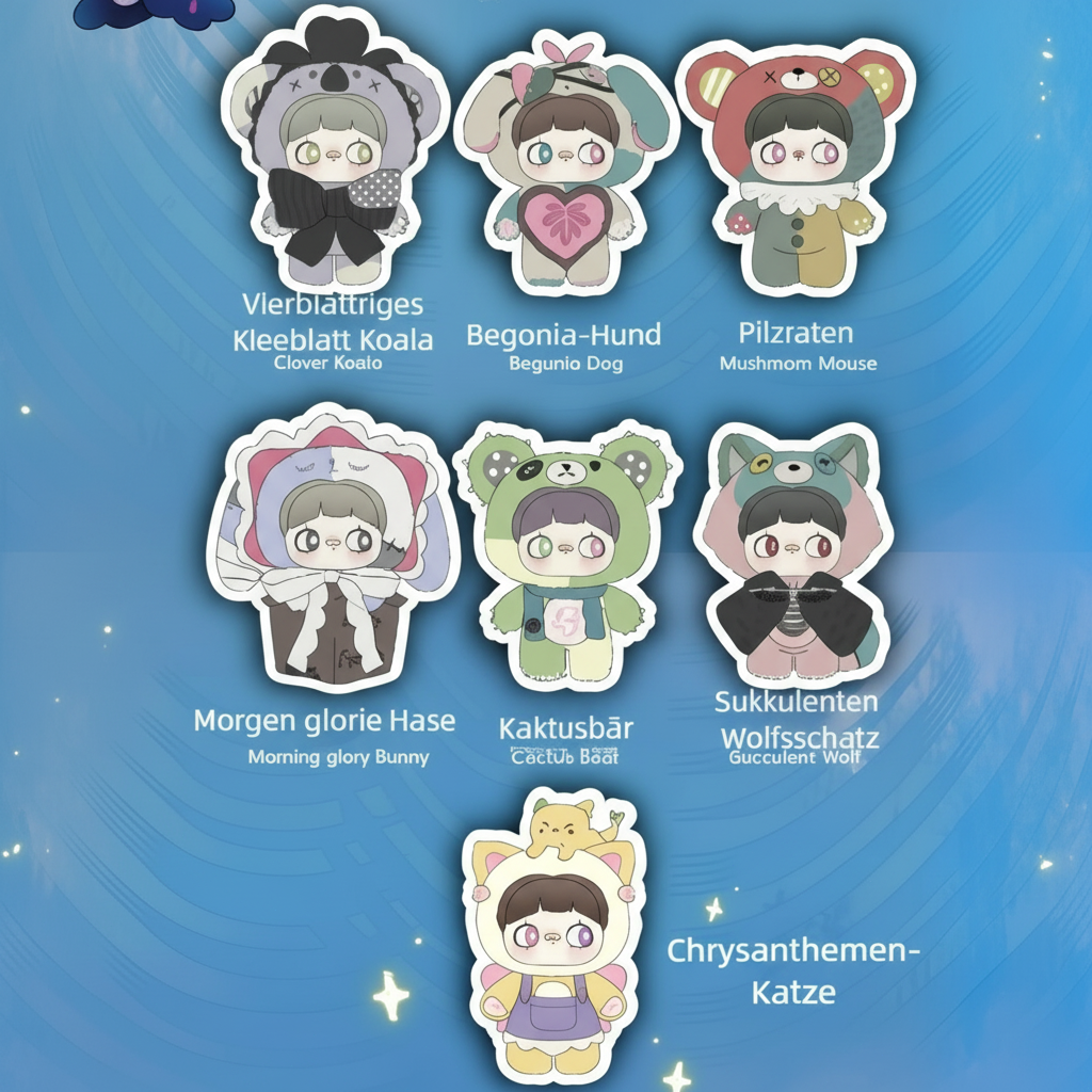 Maymei Twin Realm Plush Blind Box